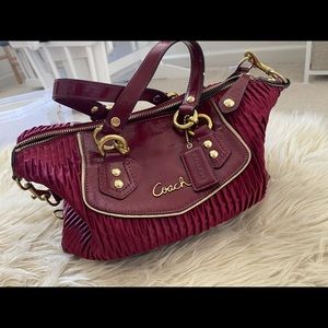 Coach Ashley Sateen Satchel